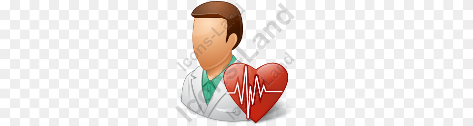 Cardiologist Male Icon Pngico Icons, Clothing, Coat, Lab Coat, People Free Png Download