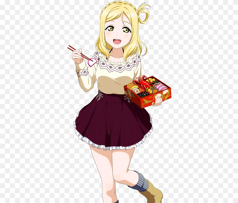 Cards 1103 Mari Ohara Sr Llsif En Mari Love Live, Book, Comics, Publication, Adult Png