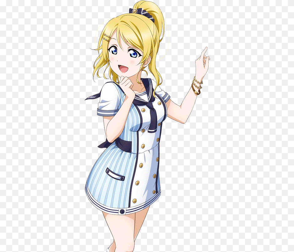 Cards 1268 Eli Ayase Ur Llsif En Love, Book, Comics, Publication, Person Free Png