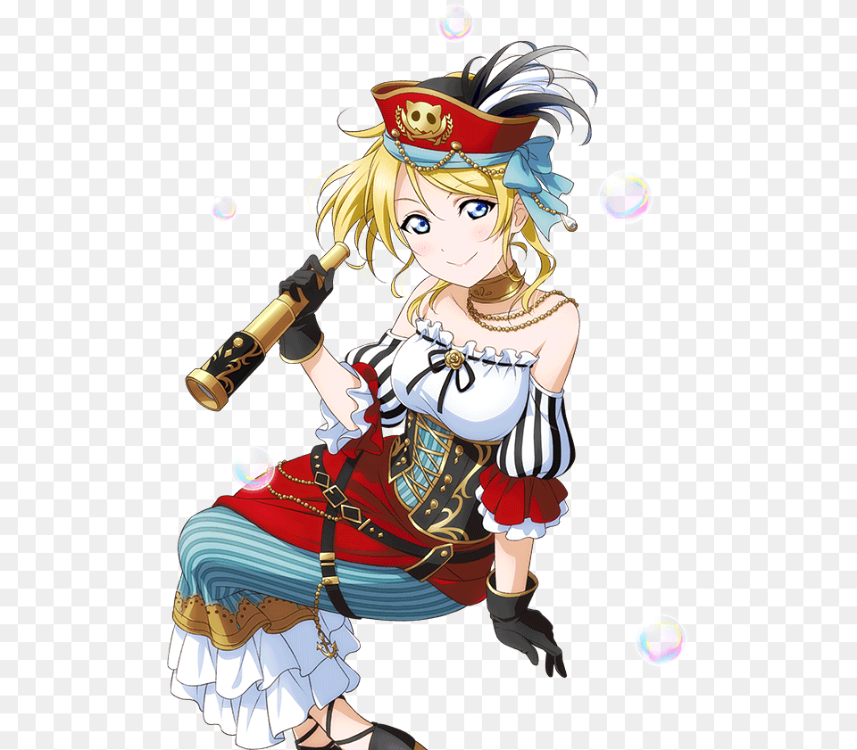 Cards 1268 Eli Ayase Ur Llsif En Love Live Pirates, Book, Comics, Publication, Person Png