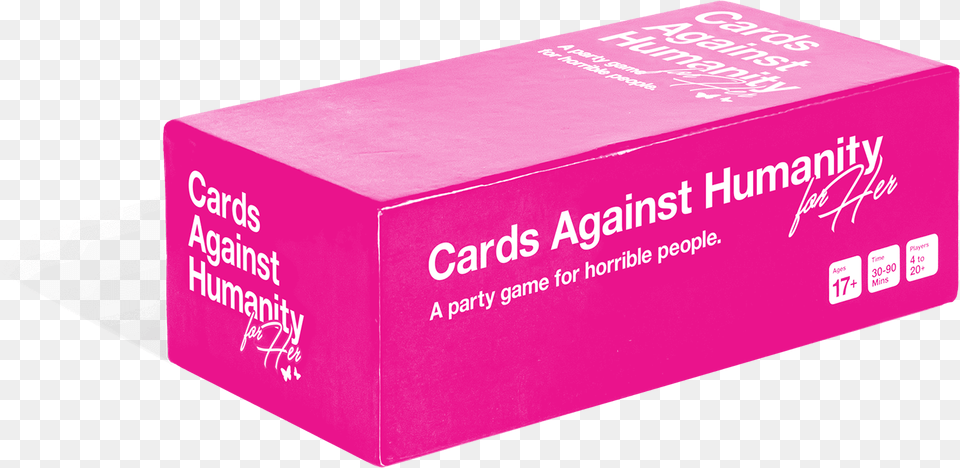 Cards Against Humanity For Her, Box, Cardboard, Carton Free Transparent Png