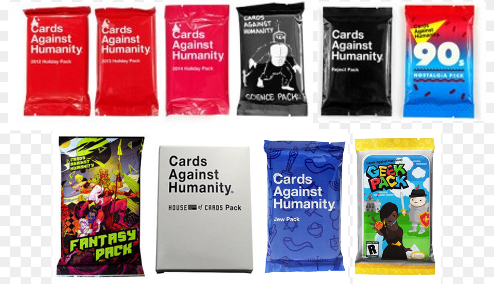 Cards Against Humanity Mini Expansion Packs Cards Against Humanity Fantasy Pack Card Game Expansion, Publication, Book, Person, Advertisement Free Transparent Png