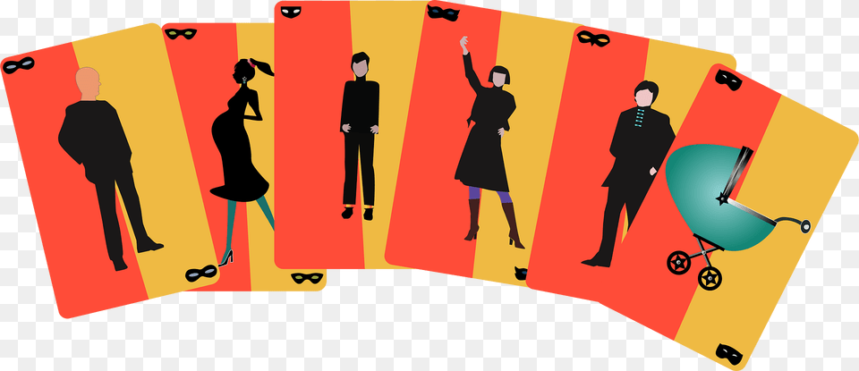 Cards Clipart, Art, Modern Art, Adult, Person Png Image