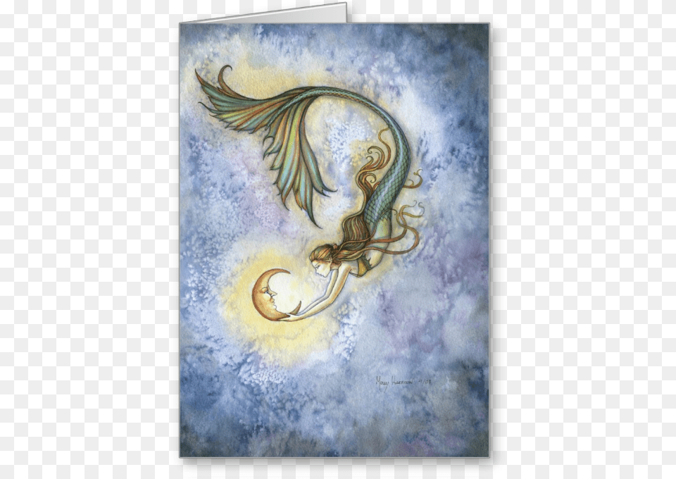 Cards In My Zazzle Shop Molly Harrison Mermaid, Person, Skin, Tattoo Png Image