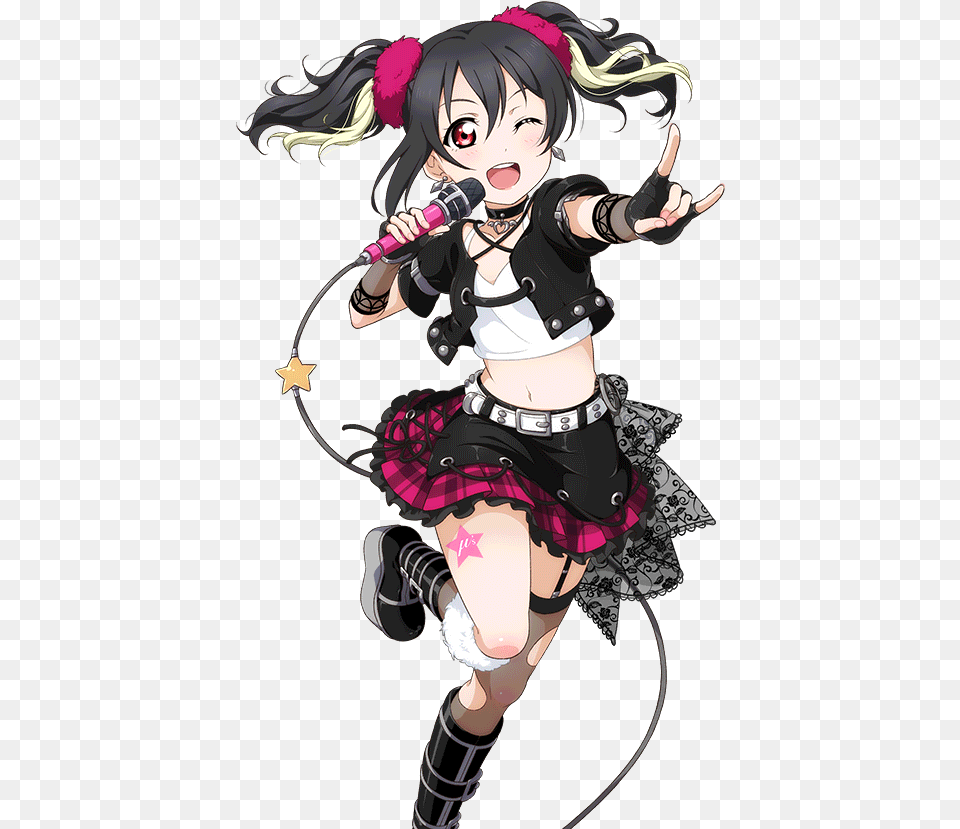 Cards Love Live Nico Yazawa Cosplay, Book, Comics, Publication, Person Png