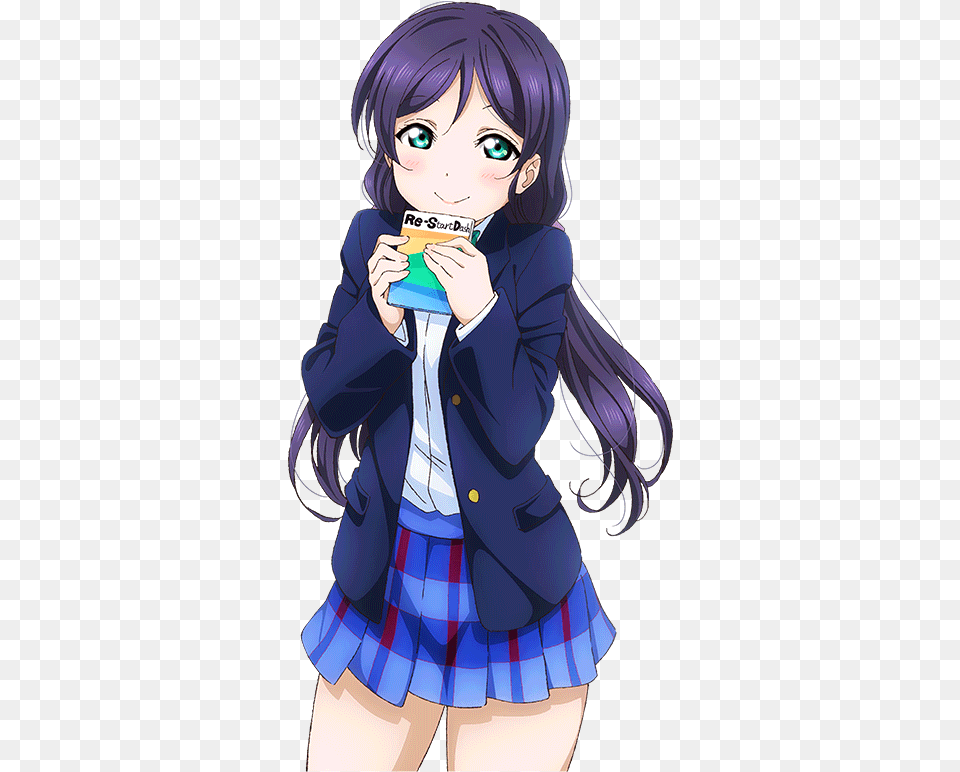 Cards Love Live School Idol Project Eri, Book, Comics, Manga, Publication Png Image