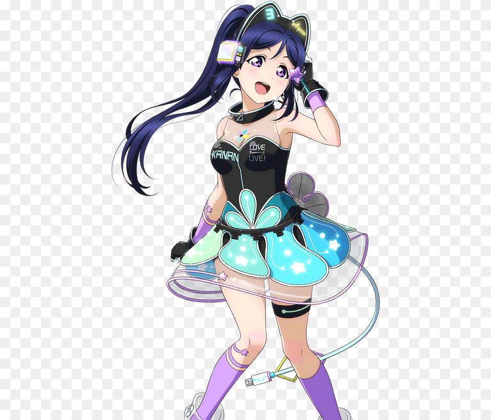 Cards Love Live Time Travel Kanan, Book, Comics, Publication, Child Free Transparent Png