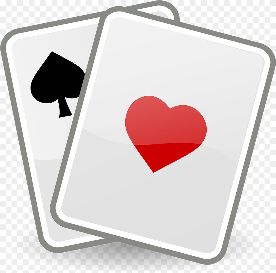 Cards Poker Game Heart Spade Poker, Blackboard, Symbol Free Transparent Png