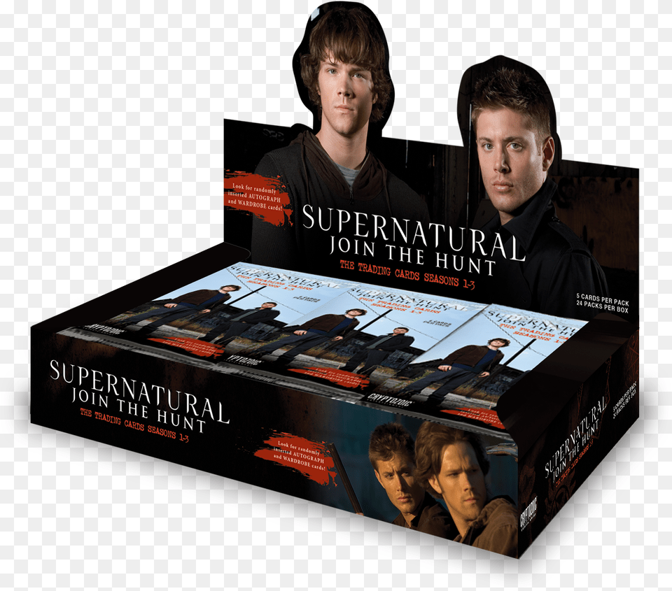 Cards Supernatural, Publication, Book, Person, Man Free Png Download