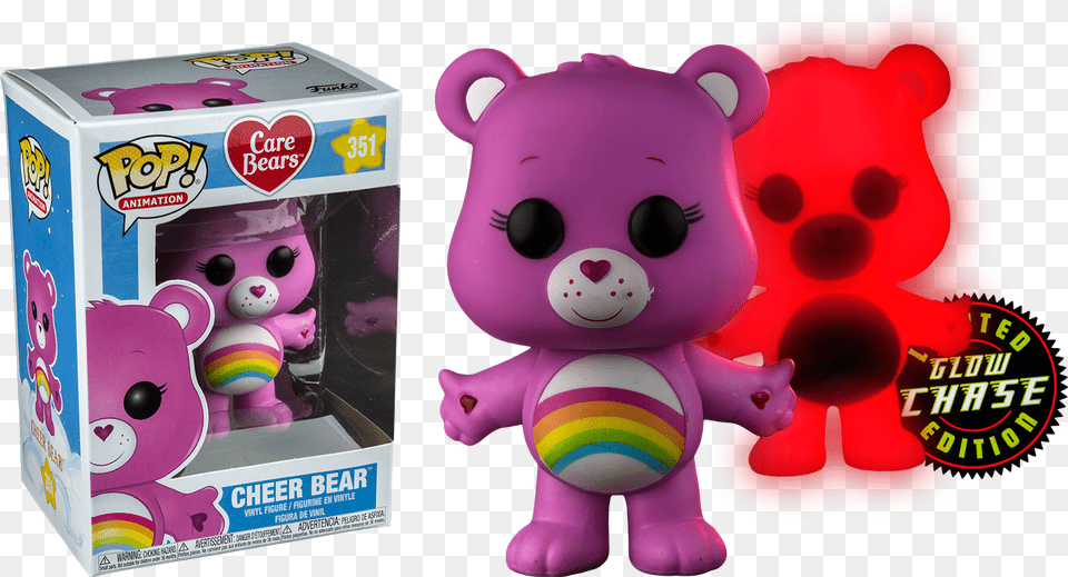 Care Bear Pop Figures, Plush, Toy Png