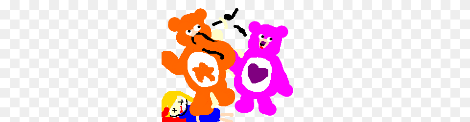 Care Bears Accidentally Kill Girlamptry To Hide It, Animal, Bear, Mammal, Wildlife Free Png Download