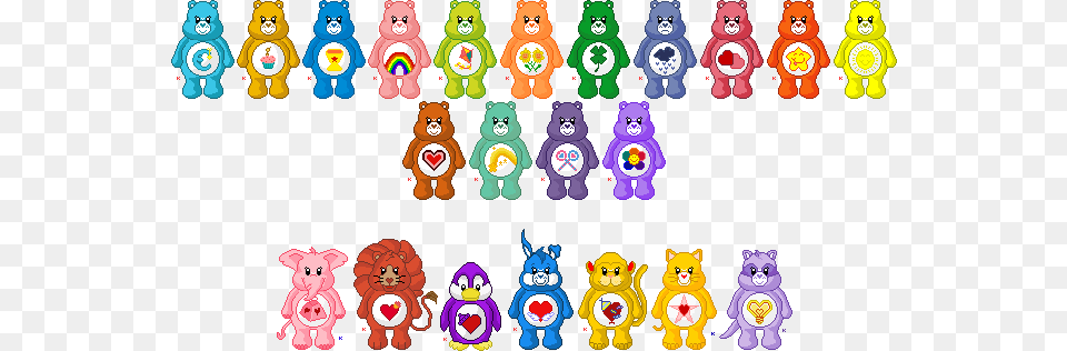 Care Bears And Cousins By Katcombs Many Care Bears Are There, Baby, Person, Animal, Wildlife Free Png