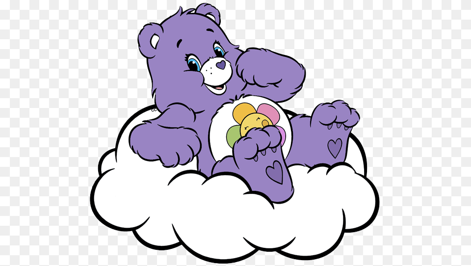 Care Bears And Cousins Clip Art Cartoon Clip Art, Purple, Animal, Bear, Mammal Free Png Download