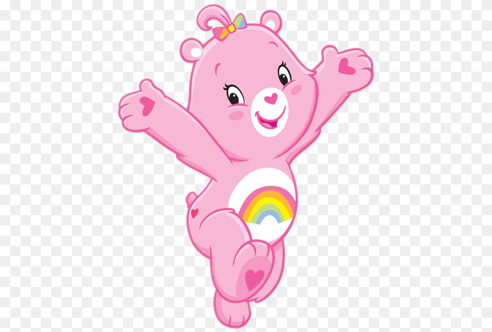 Care Bears Cheer Bear, Baby, Person, Toy Free Png