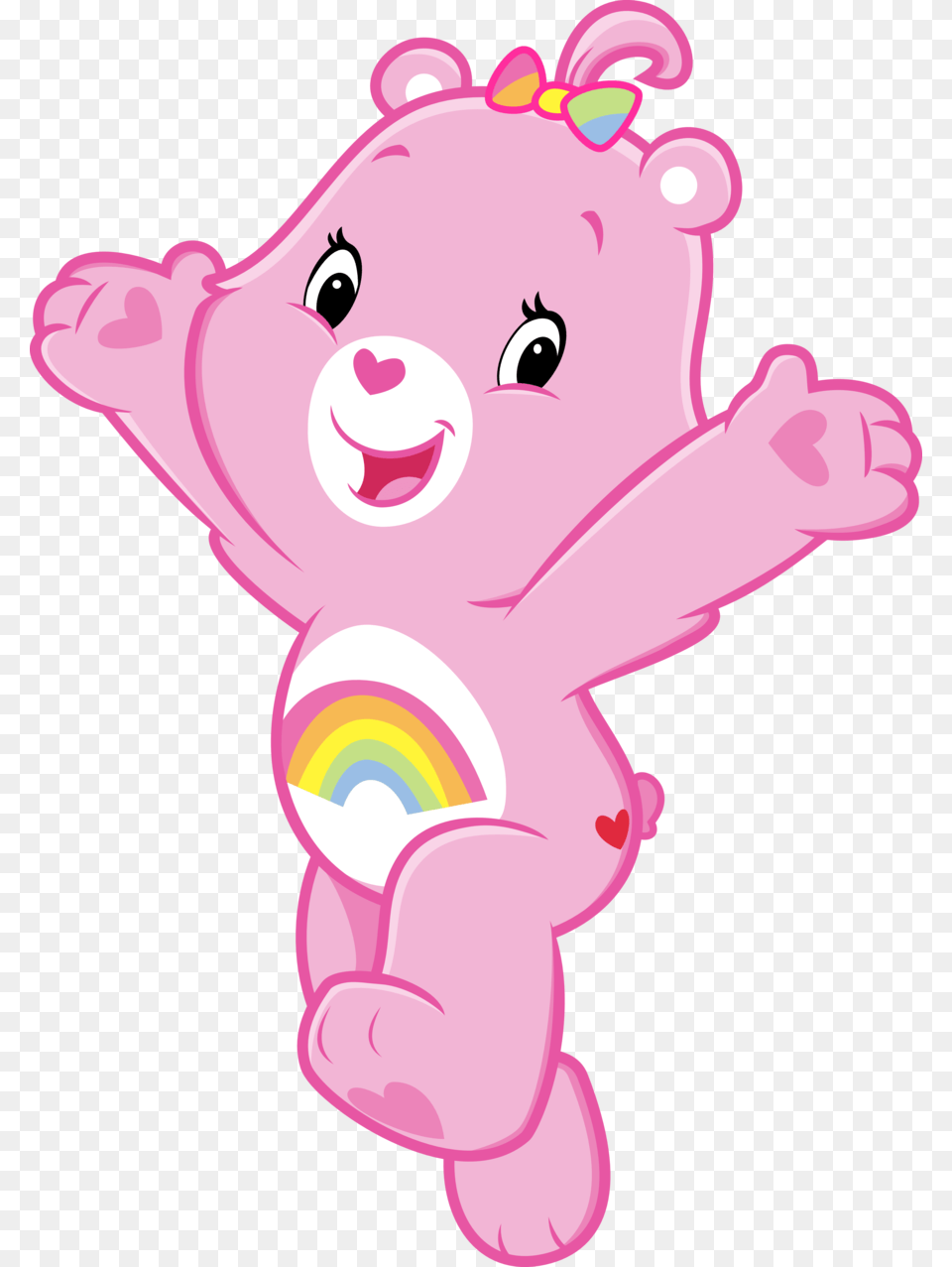 Care Bears Images Cheer Bear Hd Wallpaper And Background Cheer Bear Care Bear, Animal, Mammal, Wildlife, Toy Free Png Download