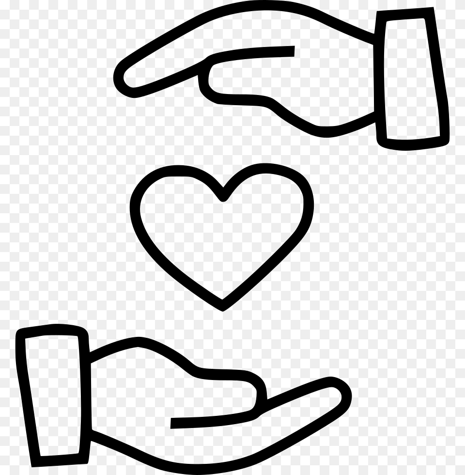 Care Caring Hands Day Comments Caring Hand, Stencil Free Transparent Png
