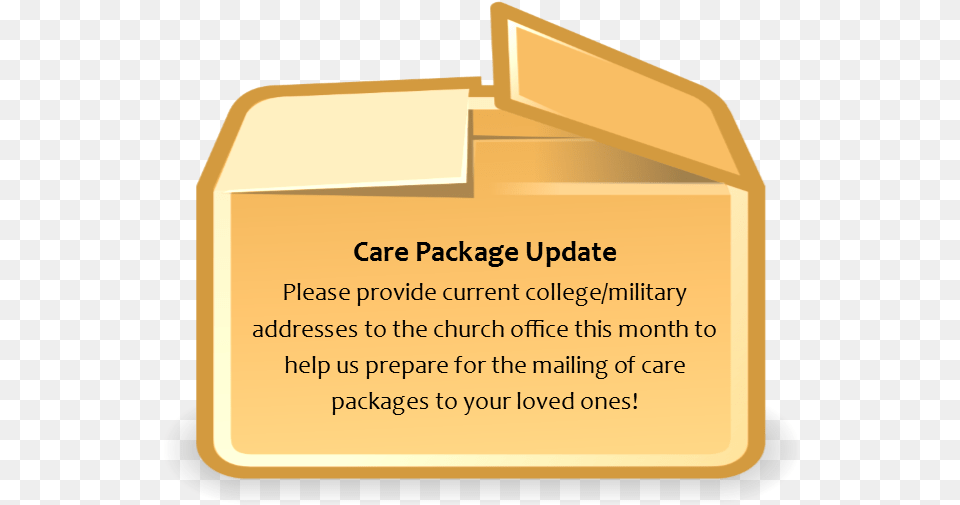 Care Package, Box, Cardboard, Carton, Mailbox Free Png Download