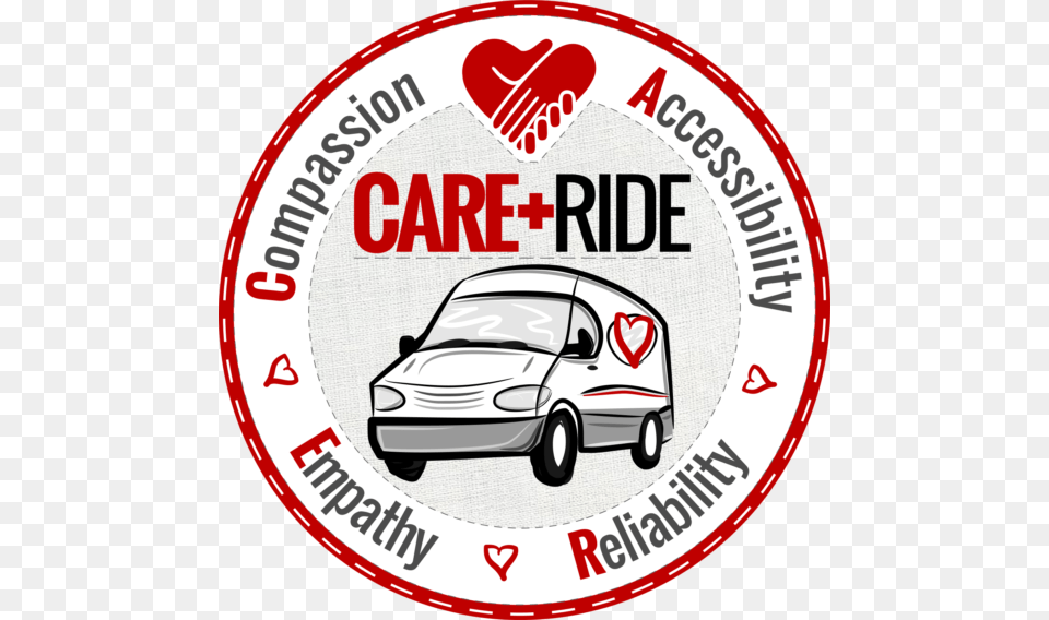 Care Ride Logo City Car, Vehicle, License Plate, Transportation, Sticker Free Png