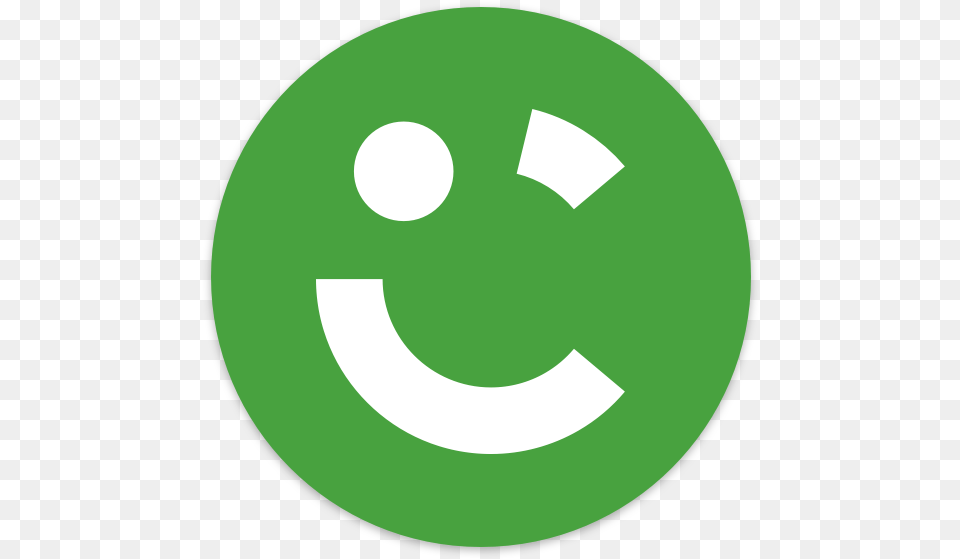 Careem Icon, Green, Symbol, Recycling Symbol, Disk Png