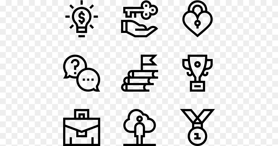 Career Advancement Graphic Design Icon Vector, Gray Free Png Download