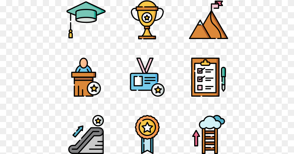 Career Advancement Prizes Icon Free Png Download