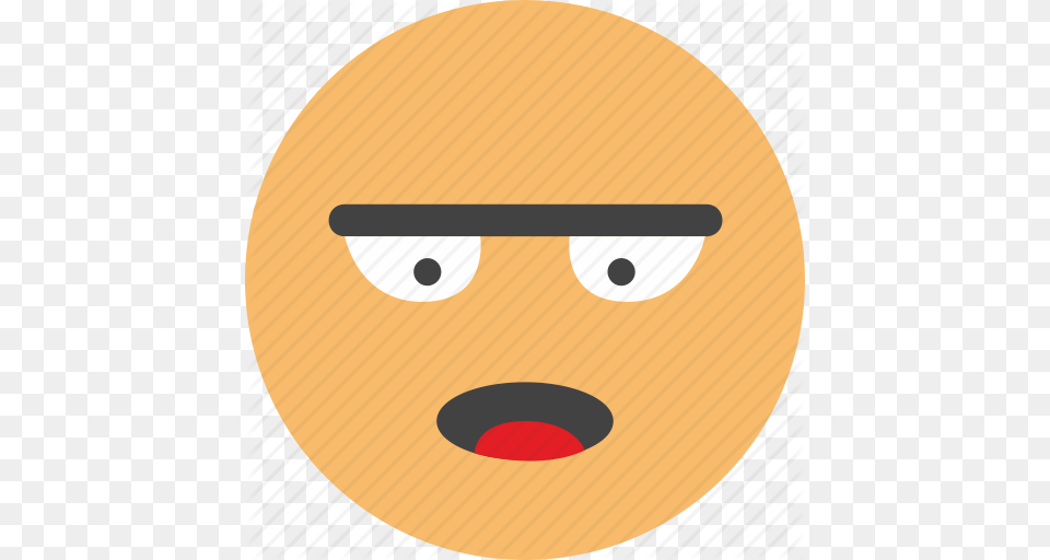 Careful Emoji Face Look Mind Think Icon, Ping Pong, Ping Pong Paddle, Racket, Sport Free Png