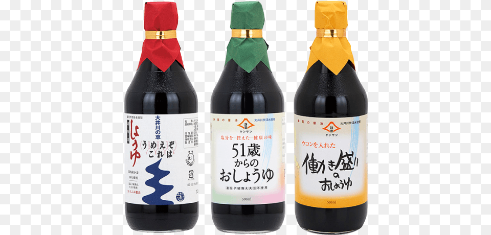 Carefully Crafted Soy Sauce Glass Bottle, Alcohol, Beverage, Beer, Sake Free Transparent Png