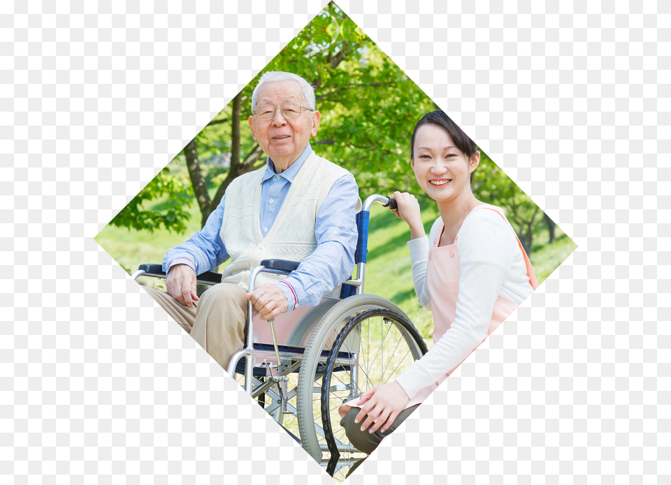 Caregiver Assisting An Old Man Elderly Are Our Responsibility, Chair, Furniture, Person, Male Free Transparent Png