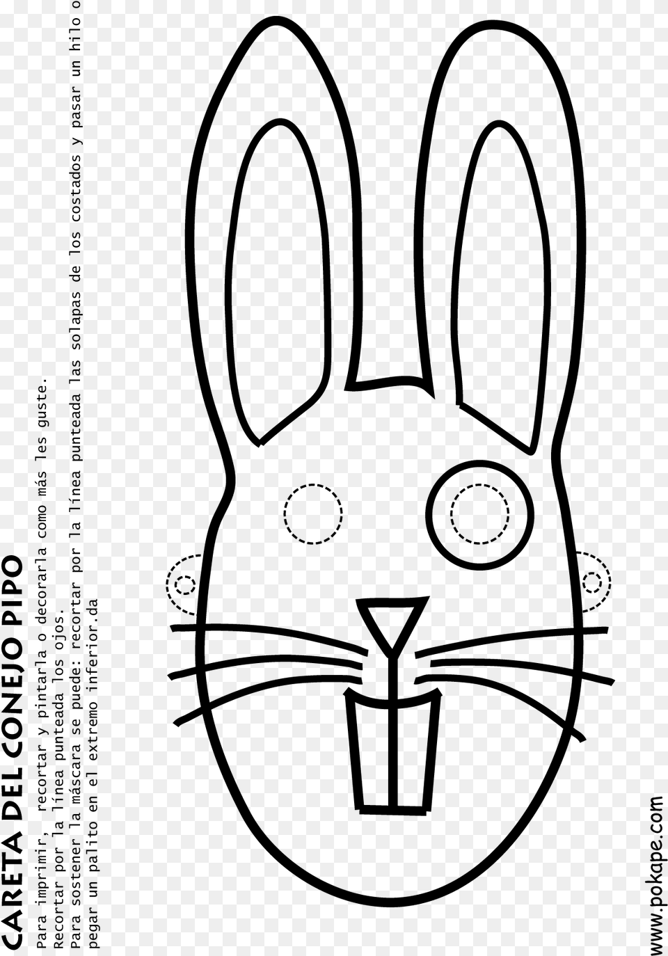 Caretas De Colores Perdidos Domestic Rabbit, Gray Free Png