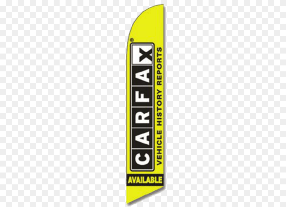 Carfax Swooper Banner Neoplex Car Fax 12 Foot Windless Swooper Feather Flag, Scoreboard Png Image