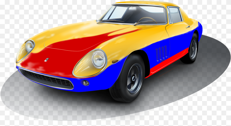 Carferrari 275model Car Clipart Royalty Free Svg Very Nice Car Hd, Coupe, Sports Car, Transportation, Vehicle Png Image
