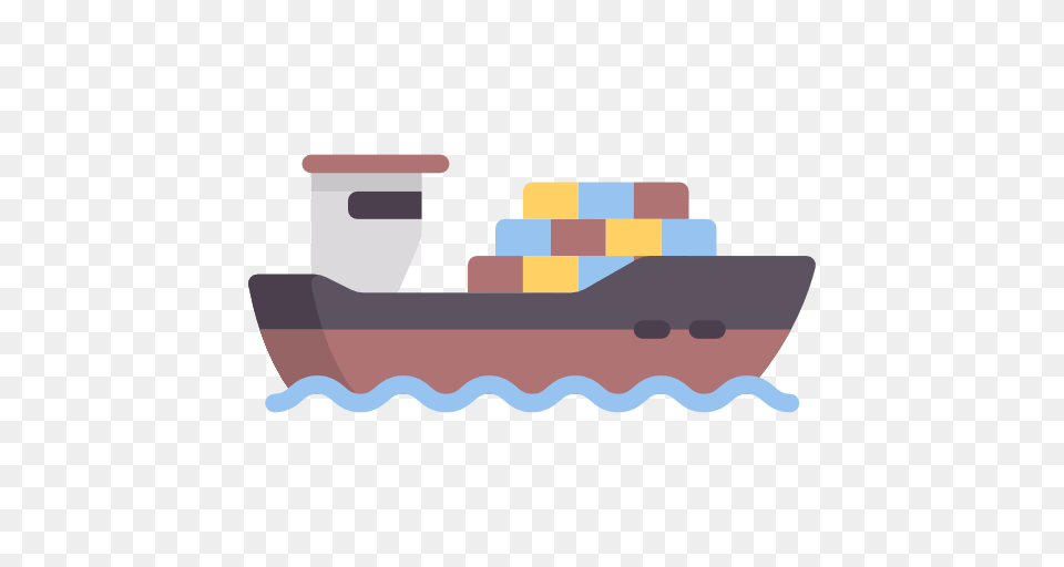 Cargo, Transportation, Vehicle, Watercraft, Freighter Png Image