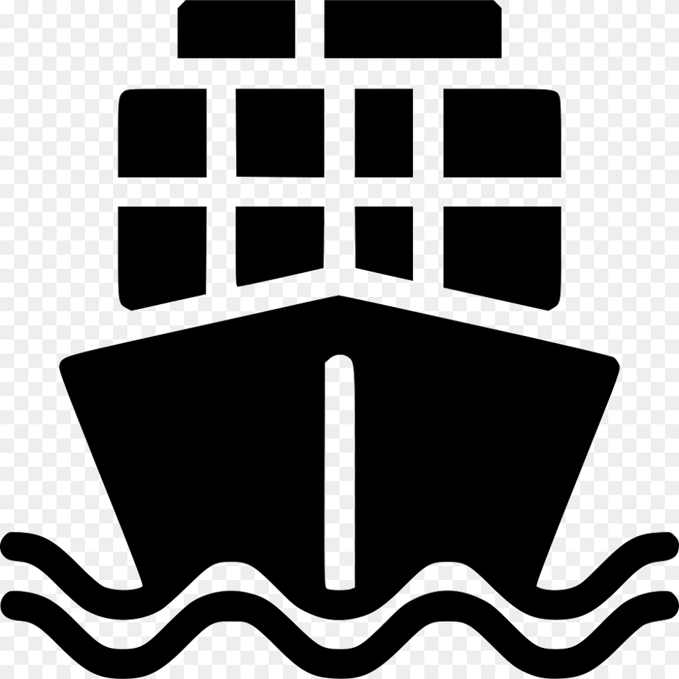 Cargo Ship Comments Cargo Icon, Stencil, Emblem, Symbol, Electronics Png Image