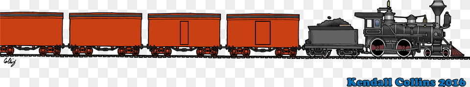 Cargo Train Clipart Vector Royalty Library Freight Cargo Train Clipart, Locomotive, Railway, Vehicle, Transportation Free Png Download