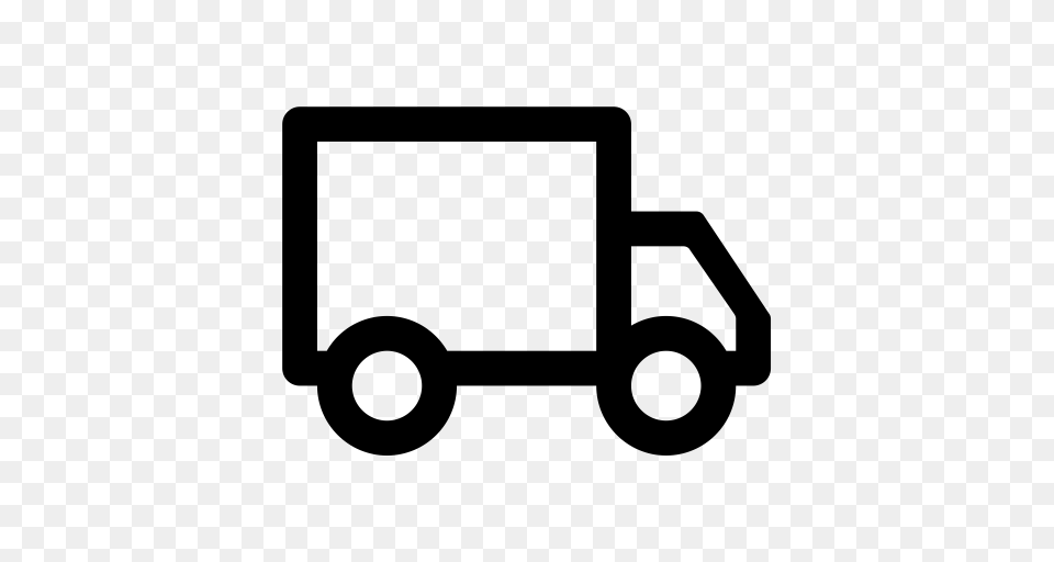 Cargo Truck Lorry Truck Icon With And Vector Format For Gray Free Png Download