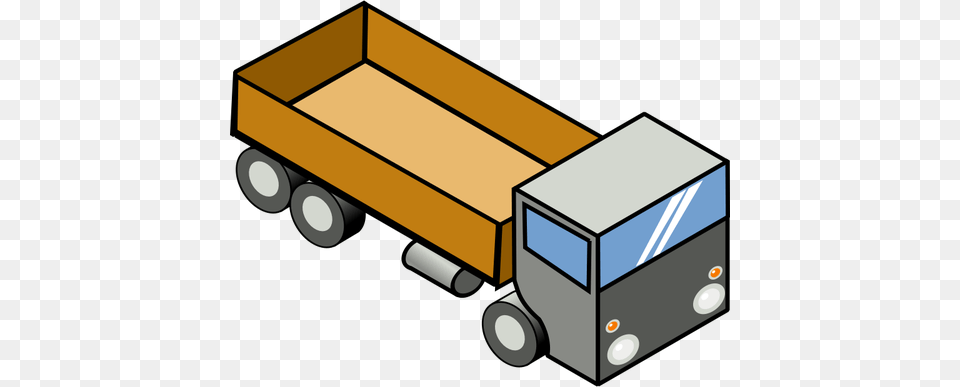 Cargo Truck Vector Graphics, Trailer Truck, Transportation, Vehicle Png