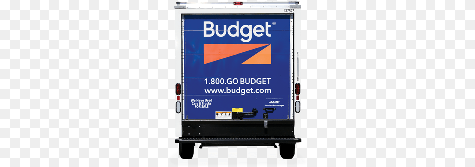 Cargo Van Budget Truck, Vehicle, Transportation, Moving Van, Advertisement Png Image