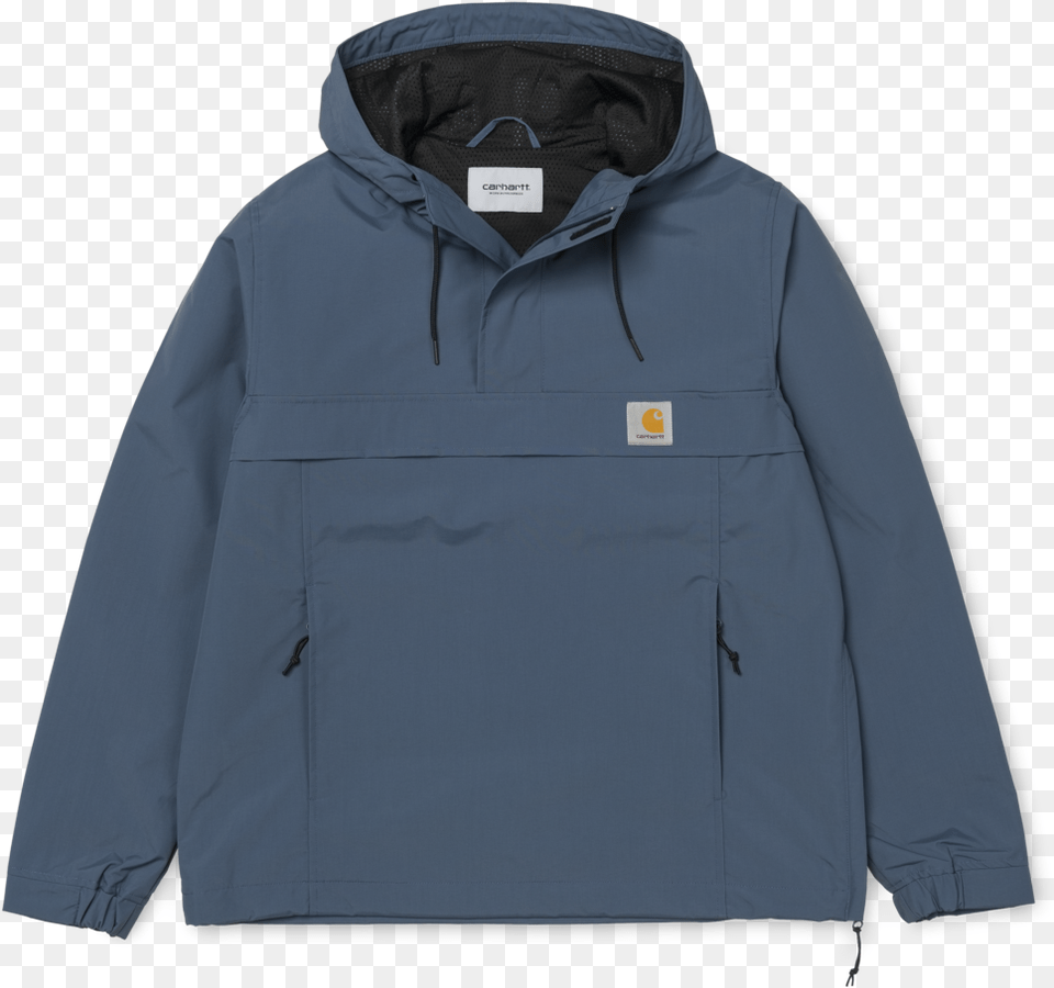 Carhartt Nimbus Pullover Blue, Clothing, Coat, Hoodie, Jacket Free Transparent Png