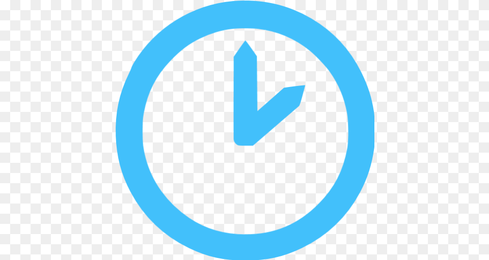 Caribbean Blue Time 8 Icon Time Icon Blue, Sign, Symbol, Disk Png