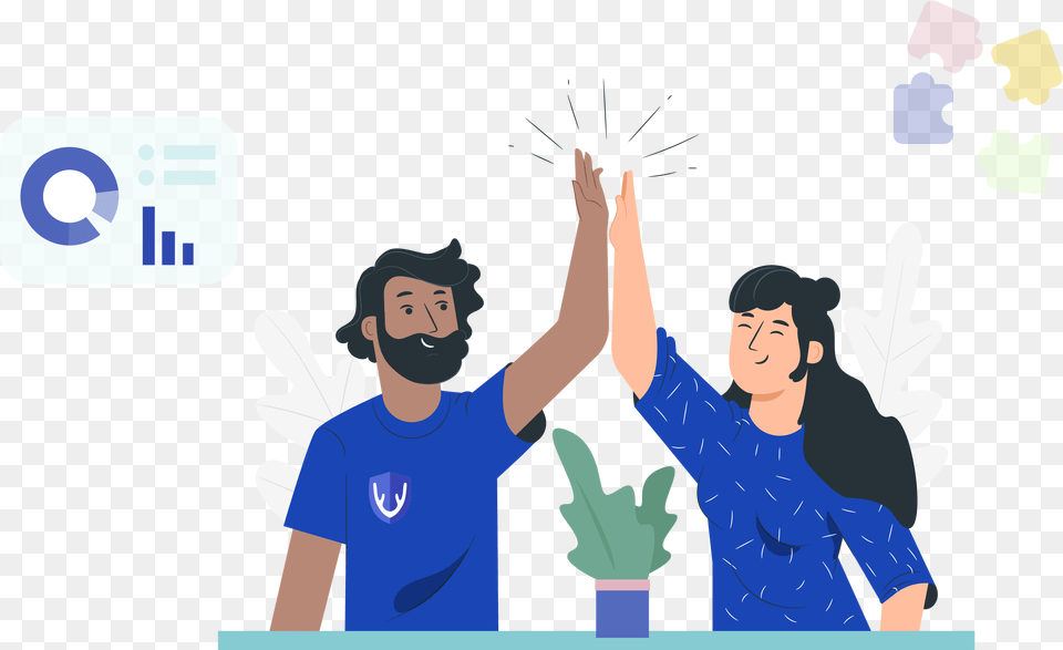 Caribou Wealth High Five Side By Side, Person, Face, Head, Clothing Free Transparent Png