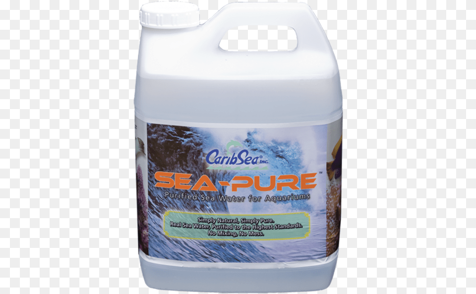 Caribsea Sea Pure Purified Sea Water For Aquariums Caribsea Inc 644 Sea Pure Seawater, Bottle Free Png