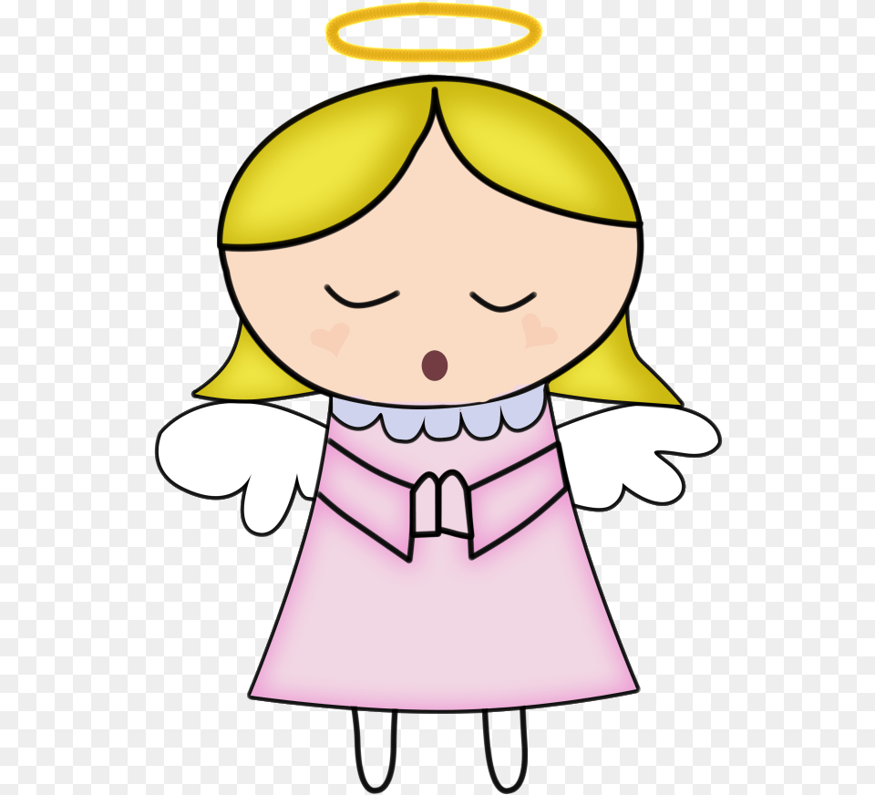 Caricaturas De Angelitos Angel Cartoon, People, Person, Face, Head Png Image