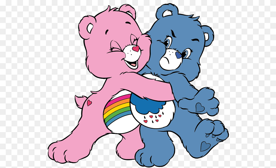 Caring Care Bears Andusins Clip Art Cartoon, Animal, Baby, Bear, Mammal Free Png