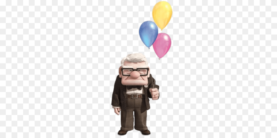 Carl Holding Balloons, Portrait, Balloon, Photography, Face Png Image