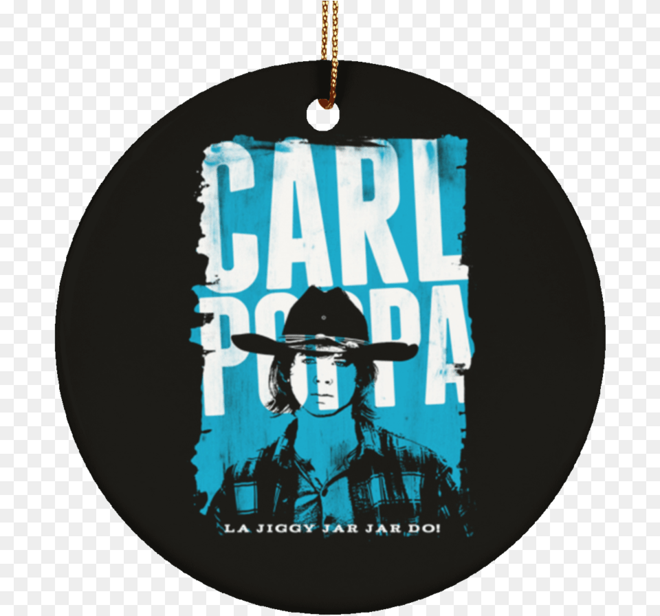 Carl Poppa Christmas Ornaments T Shirt, Hat, Clothing, Adult, Person Png Image