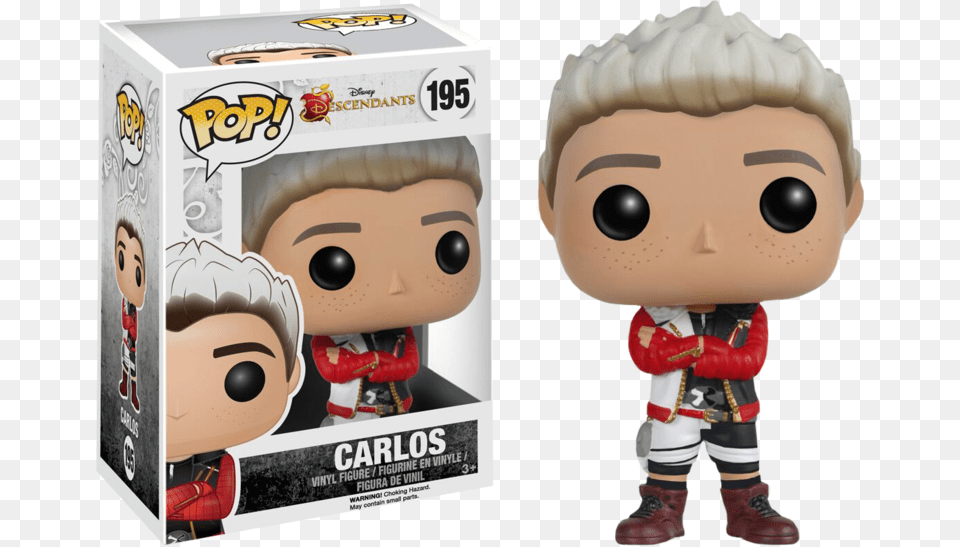 Carlos Pop Vinyl Figure Carlos Funko Pop, Toy, Face, Head, Person Free Png