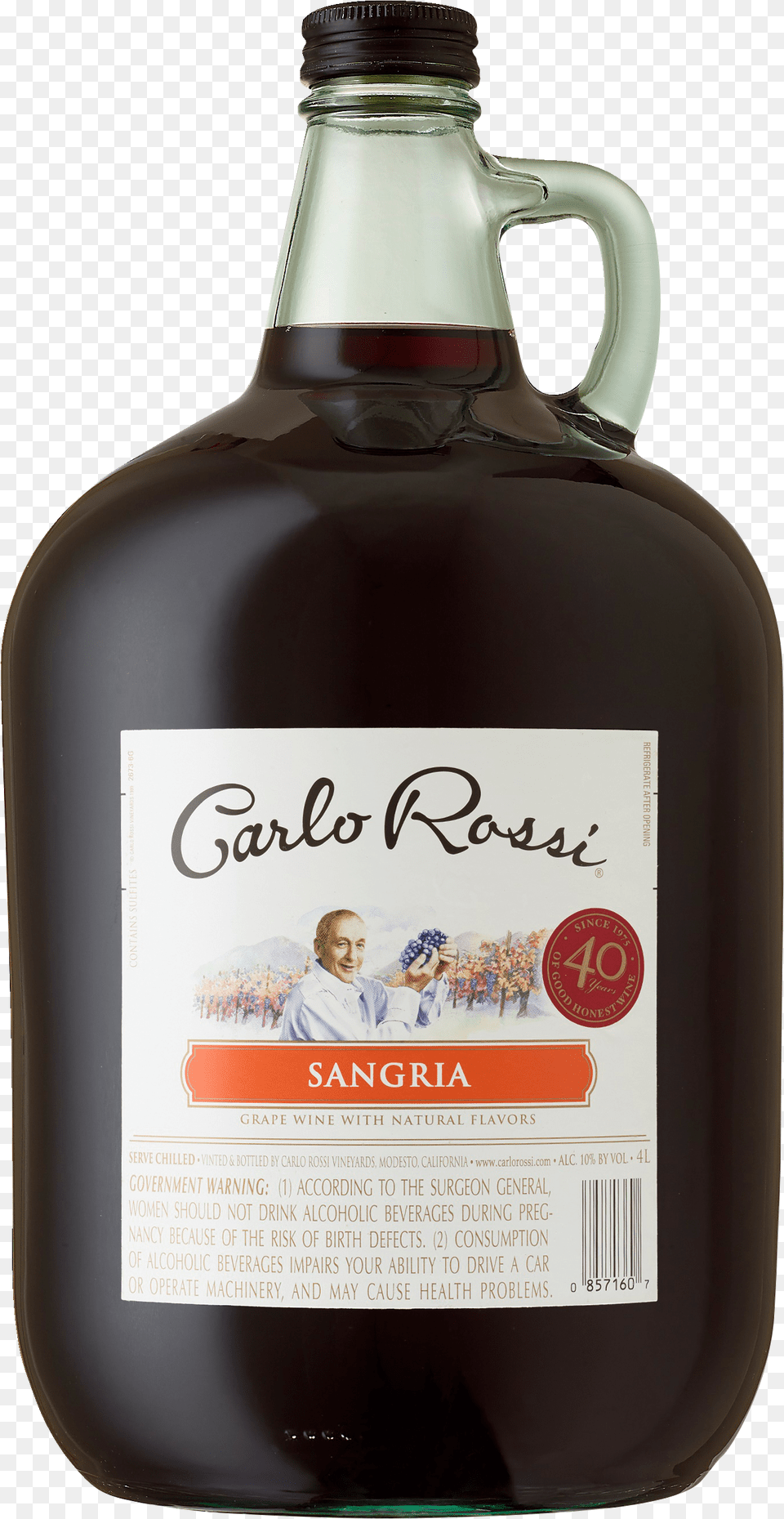 Carlos Rossi Sangria Nutrition Facts, Syrup, Seasoning, Person, Food Free Png Download