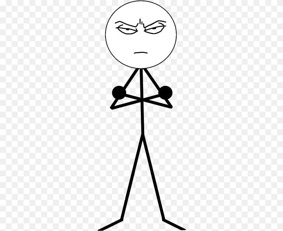 Carlos The S New Transparent Background Joey Slikk Stickman, Stencil, Person, Face, Head Free Png