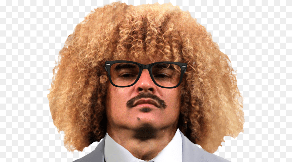 Carlos Valderrama Afro, Head, Adult, Face, Person Free Png Download