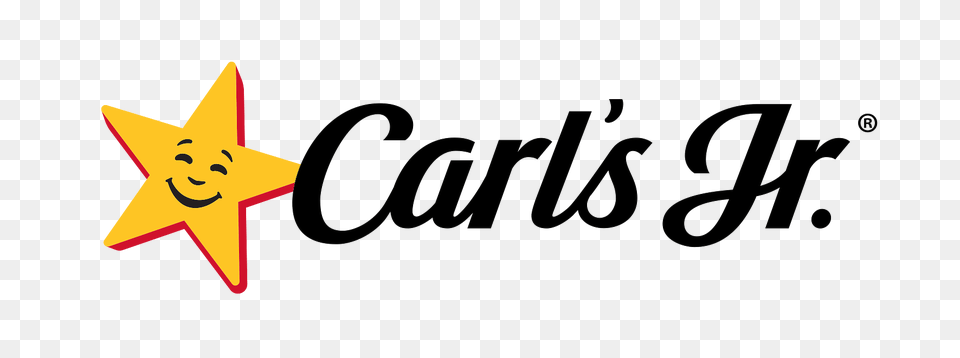 Carls Jr Logo Horizontal, Star Symbol, Symbol Free Transparent Png